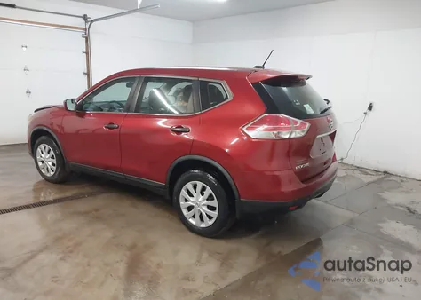 2016 Nissan Rogue S из США, поврежденный, VIN KNMAT2MV8GP647339